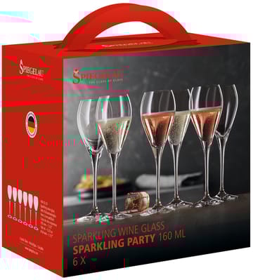 Copa de champán Party 16 cl - 6-pack - Spiegelau