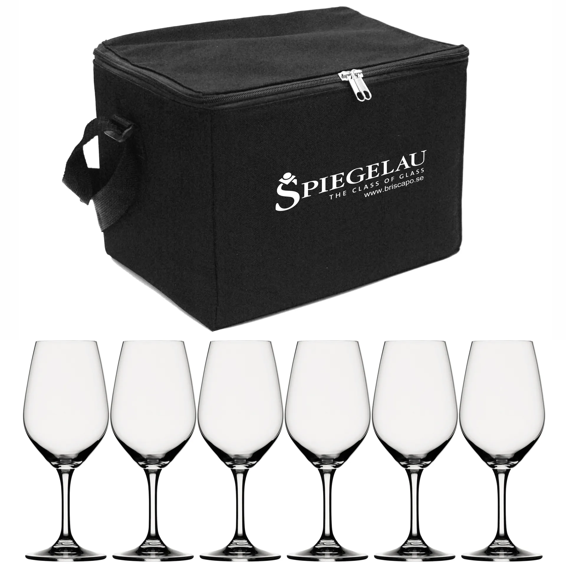 Estuche negro para copas de vino Expert incl. 6 copas de vino, claro Spiegelau