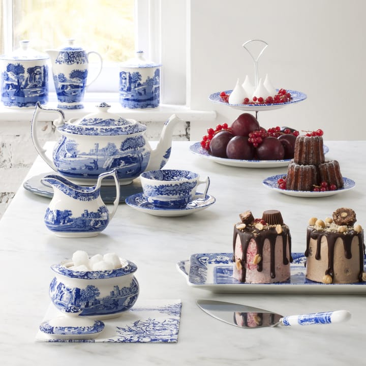 Azucarero con tapa Blue Italian, 25 cl Spode