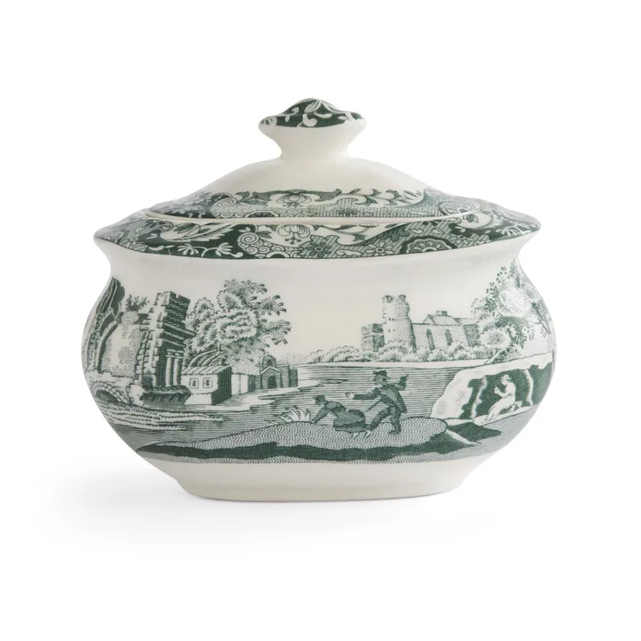 Azucarero Heritage Green Italian  - Verde, 0,25 L - Spode