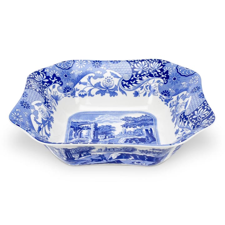 Ensaladera Blue Italian  cuadrada - 23,5x23,5 cm - Spode