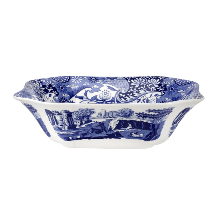 Ensaladera Blue Italian  cuadrada - 23,5x23,5 cm - Spode