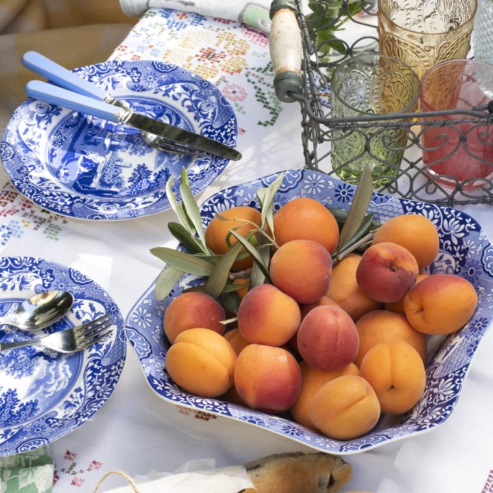 Ensaladera Blue Italian  cuadrada - 23,5x23,5 cm - Spode