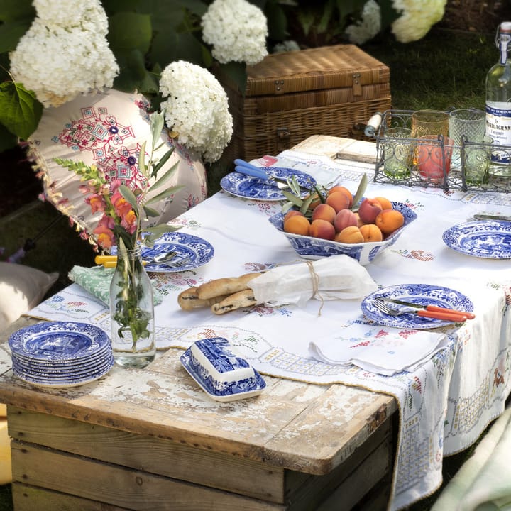 Ensaladera Blue Italian  cuadrada - 23,5x23,5 cm - Spode