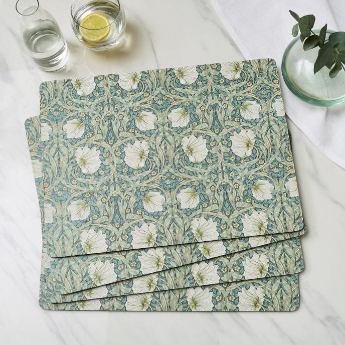 Individual Solstickan 30x40 cm, 4 unidades, Verde Spode