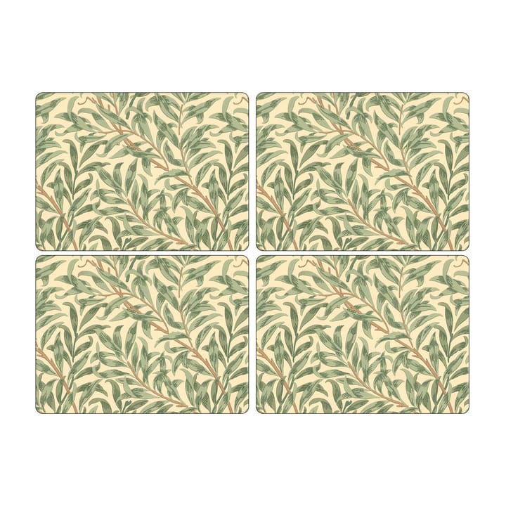 Individual Willow Bough 30x40 cm, 4 unidades - Verde - Spode
