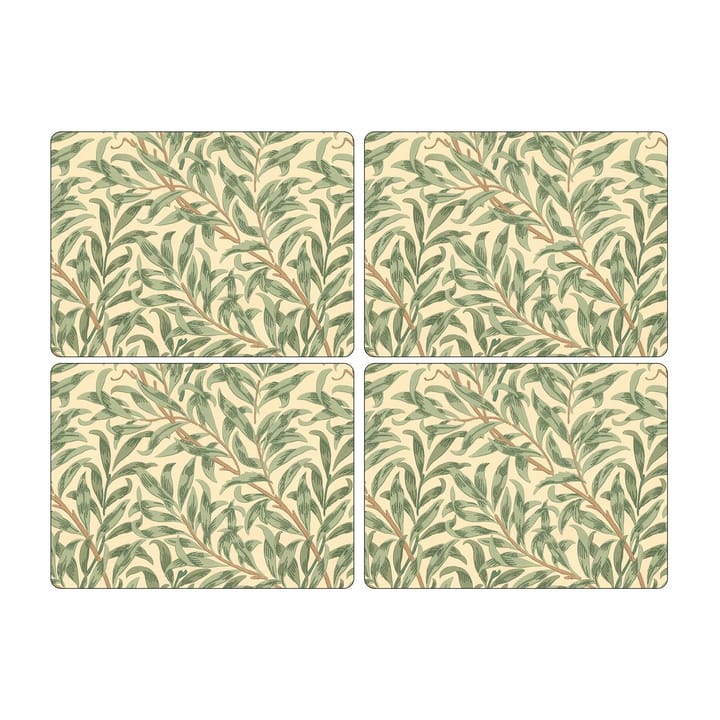 Individual Willow Bough 30x40 cm, 4 unidades - Verde - Spode