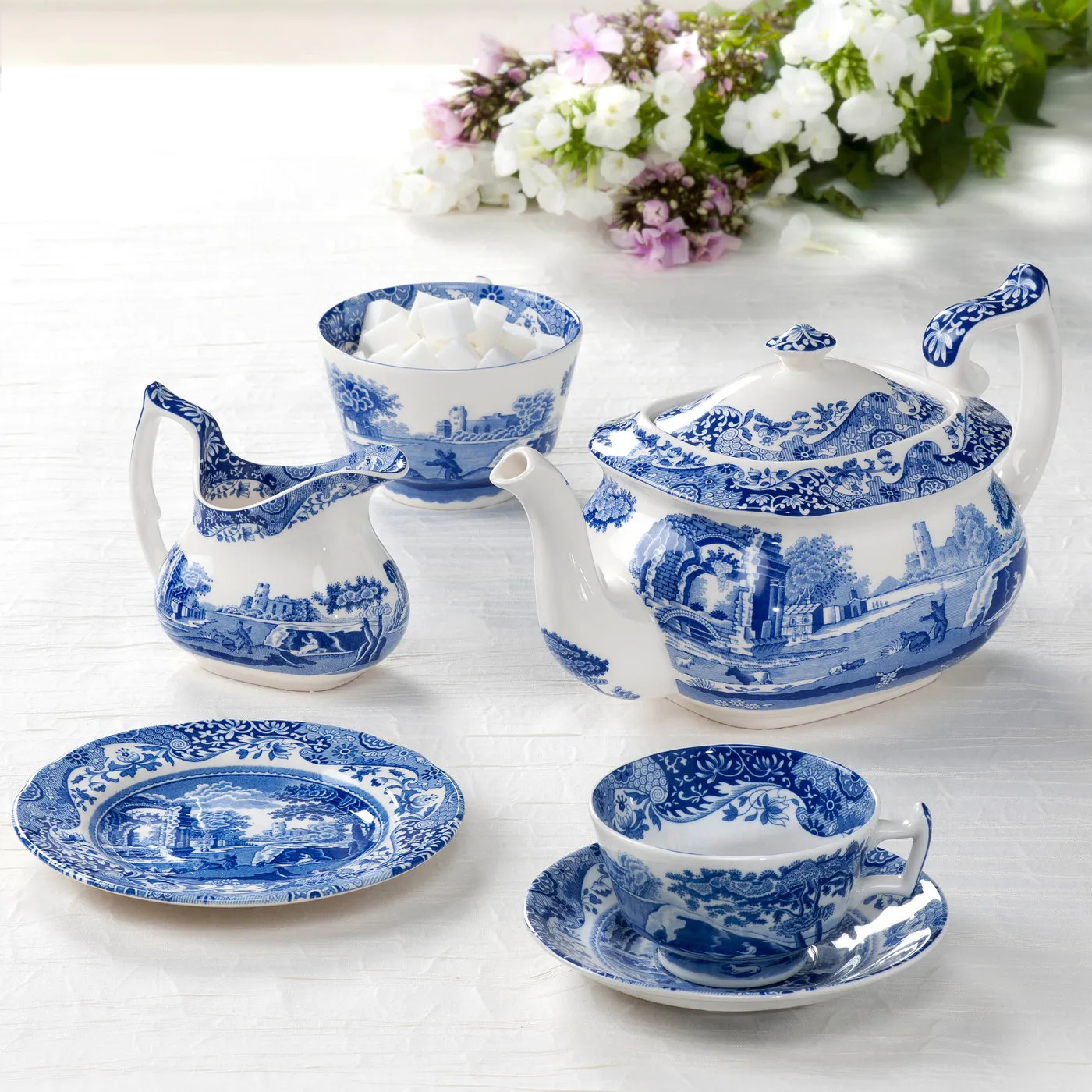 Jarra de leche Blue Italian, 22 cl Spode