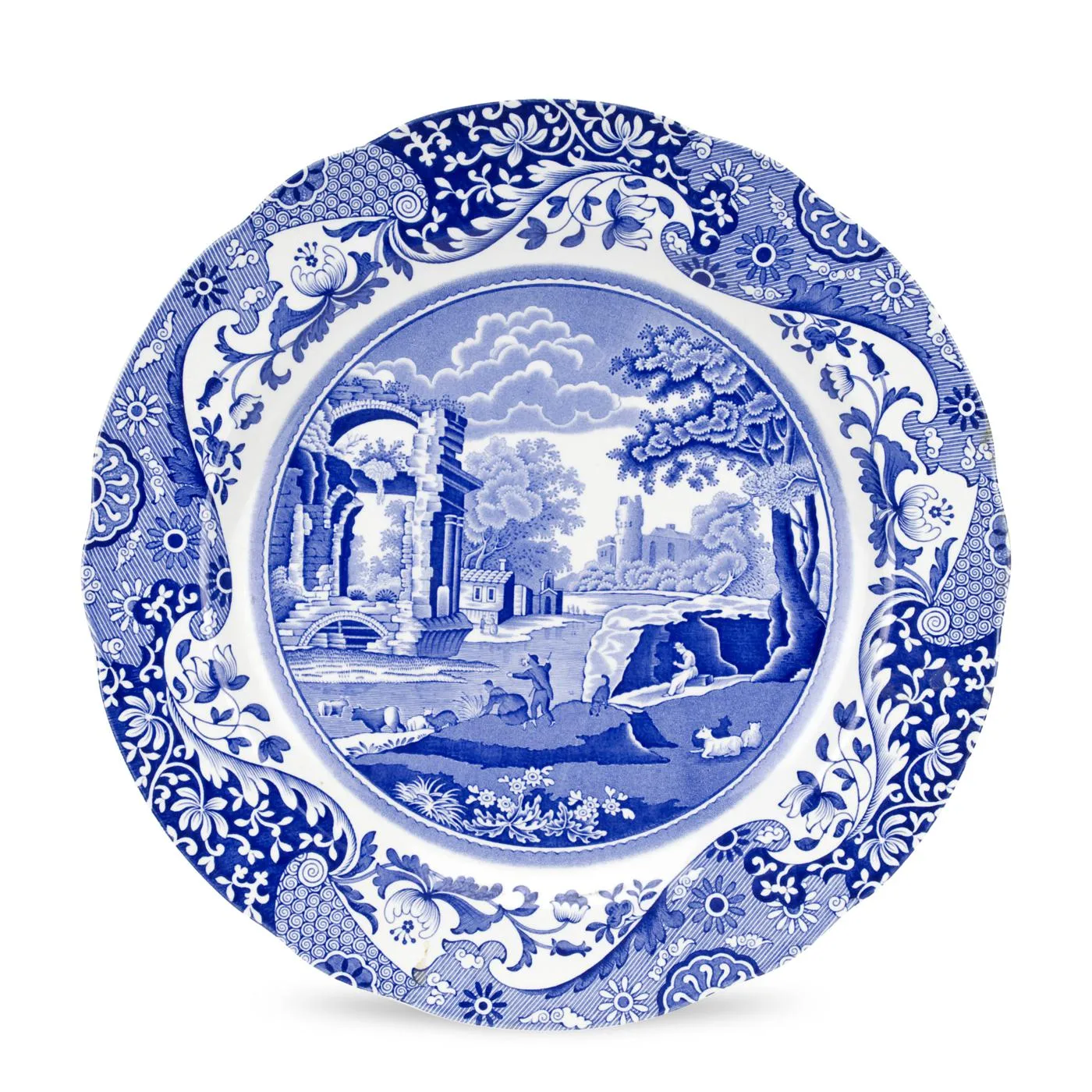 Plato buffer Blue Italian, Ø 30 cm Spode