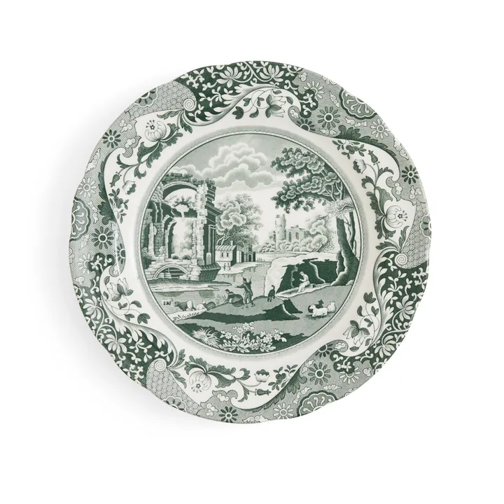 Plato Heritage Green Italian - Verde, Ø27 cm - Spode