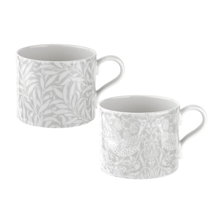 Set de 2 tazas Strawberry Thief & Willow Bough 34 cl - Grey - Spode