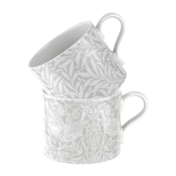 Set de 2 tazas Strawberry Thief & Willow Bough 34 cl - Grey - Spode