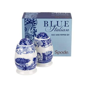 Set de salero y pimentero Blue Italian - 7,5 cm - Spode