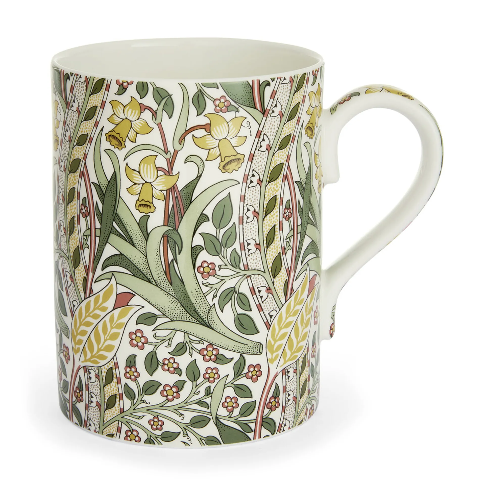 Taza Daffodil 35 cl, Bayleaf madder Spode