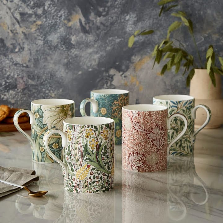 Taza Daffodil 35 cl, Bayleaf madder Spode