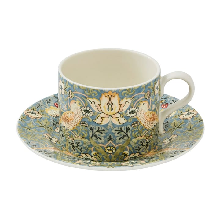 Taza de té y platillo Strawberry Thief 28 cl - Multi - Spode