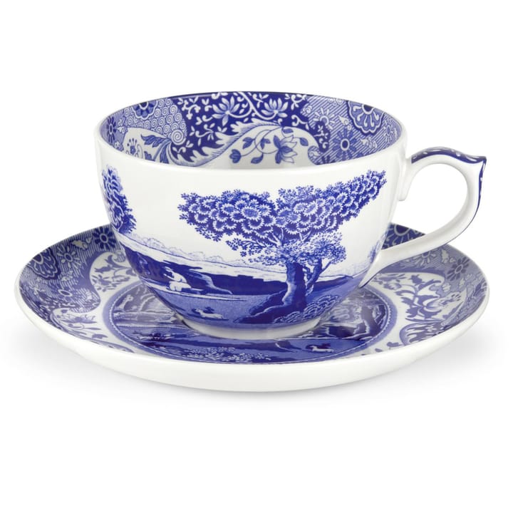Taza jumbo y platillo Blue Italian - 56 cl - Spode