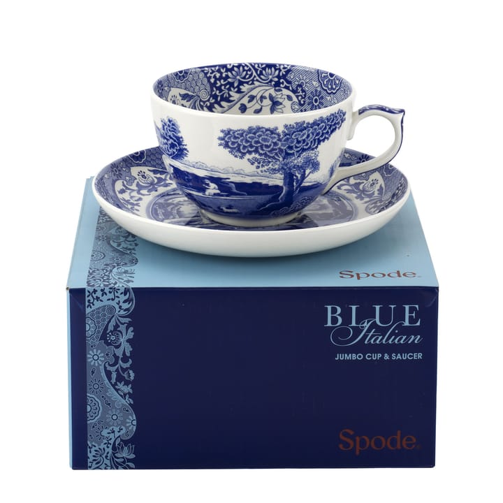 Taza jumbo y platillo Blue Italian - 56 cl - Spode