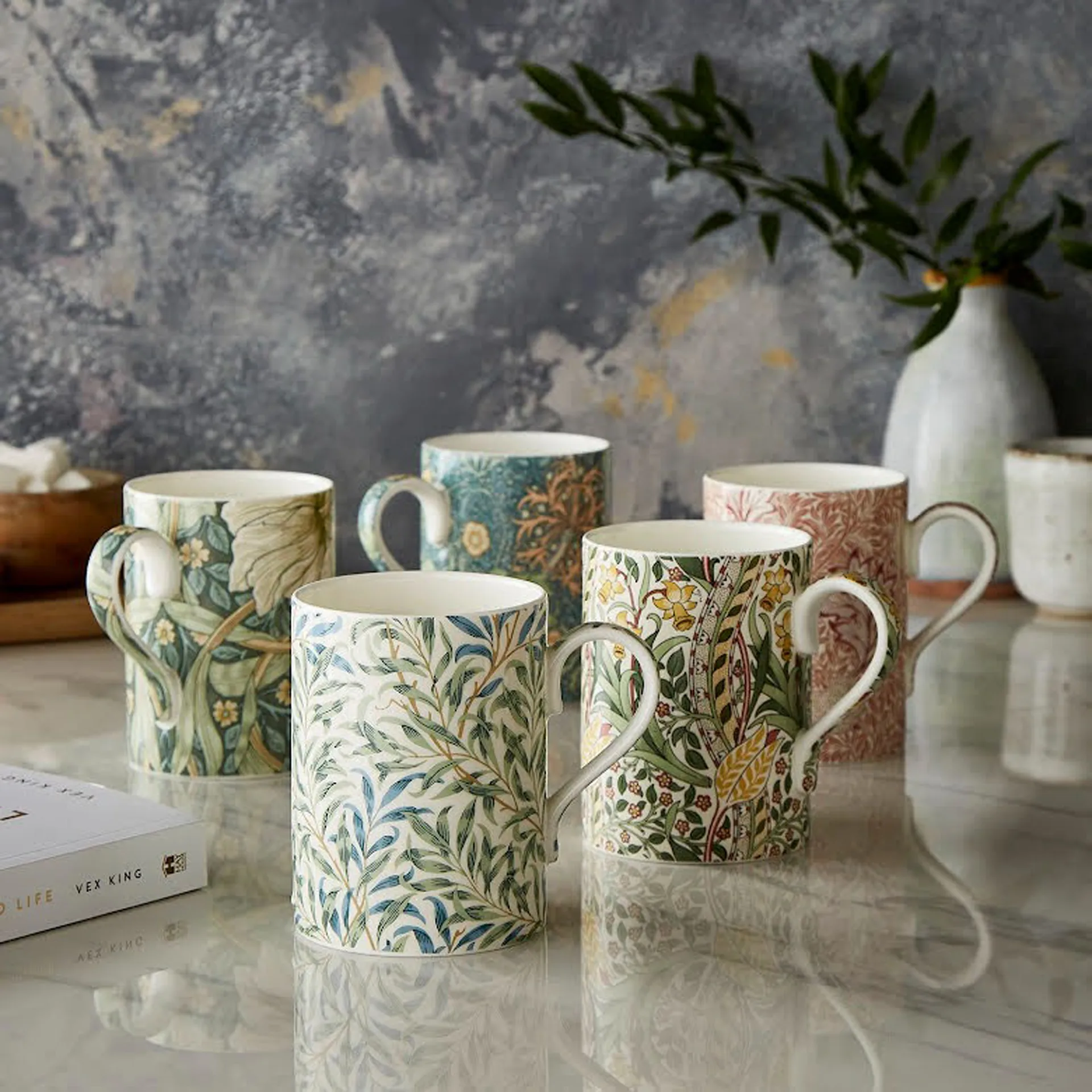 Taza Willow Bough 35 cl, Privet slate Spode