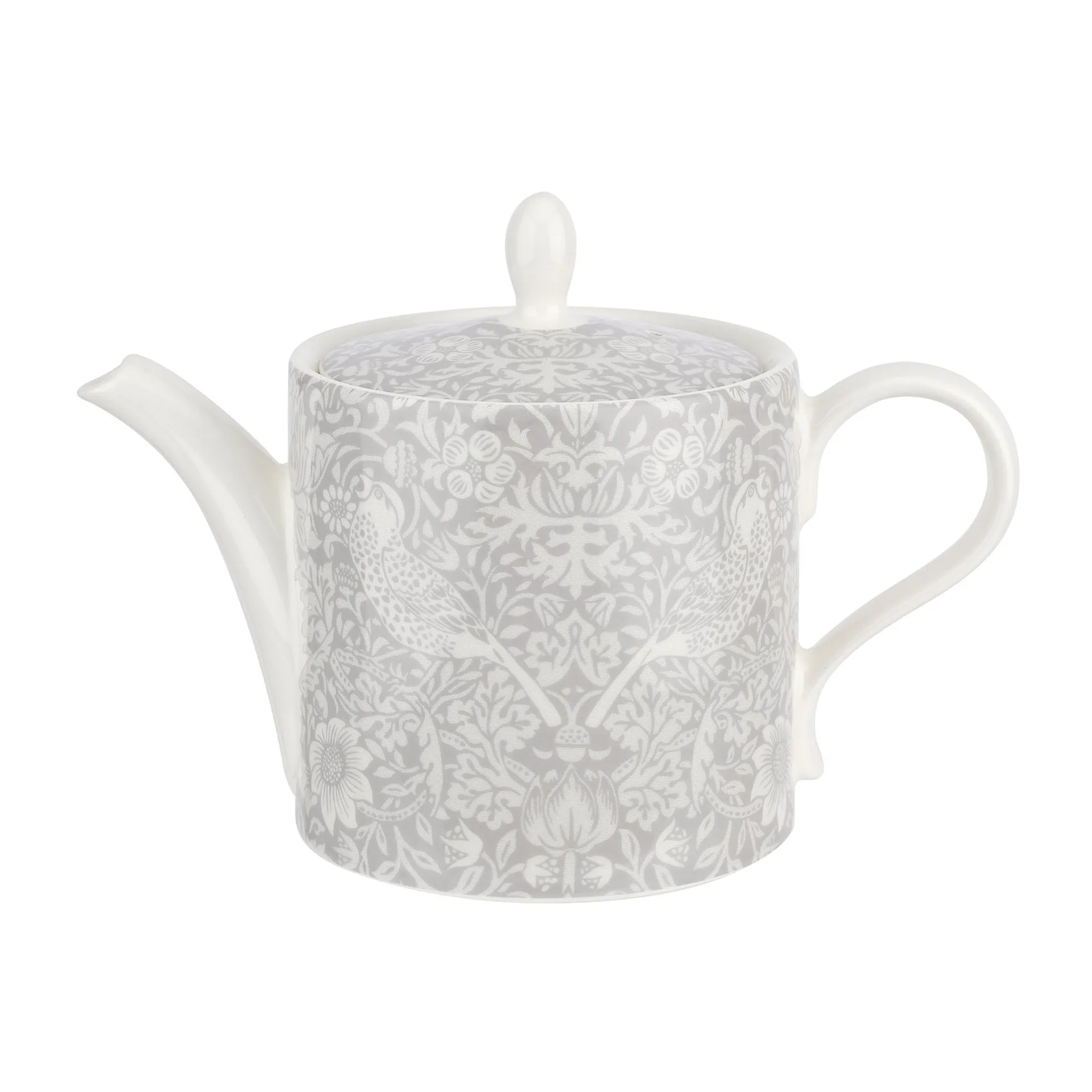 Tetera Strawberry Thief 1,1 L, Grey Spode