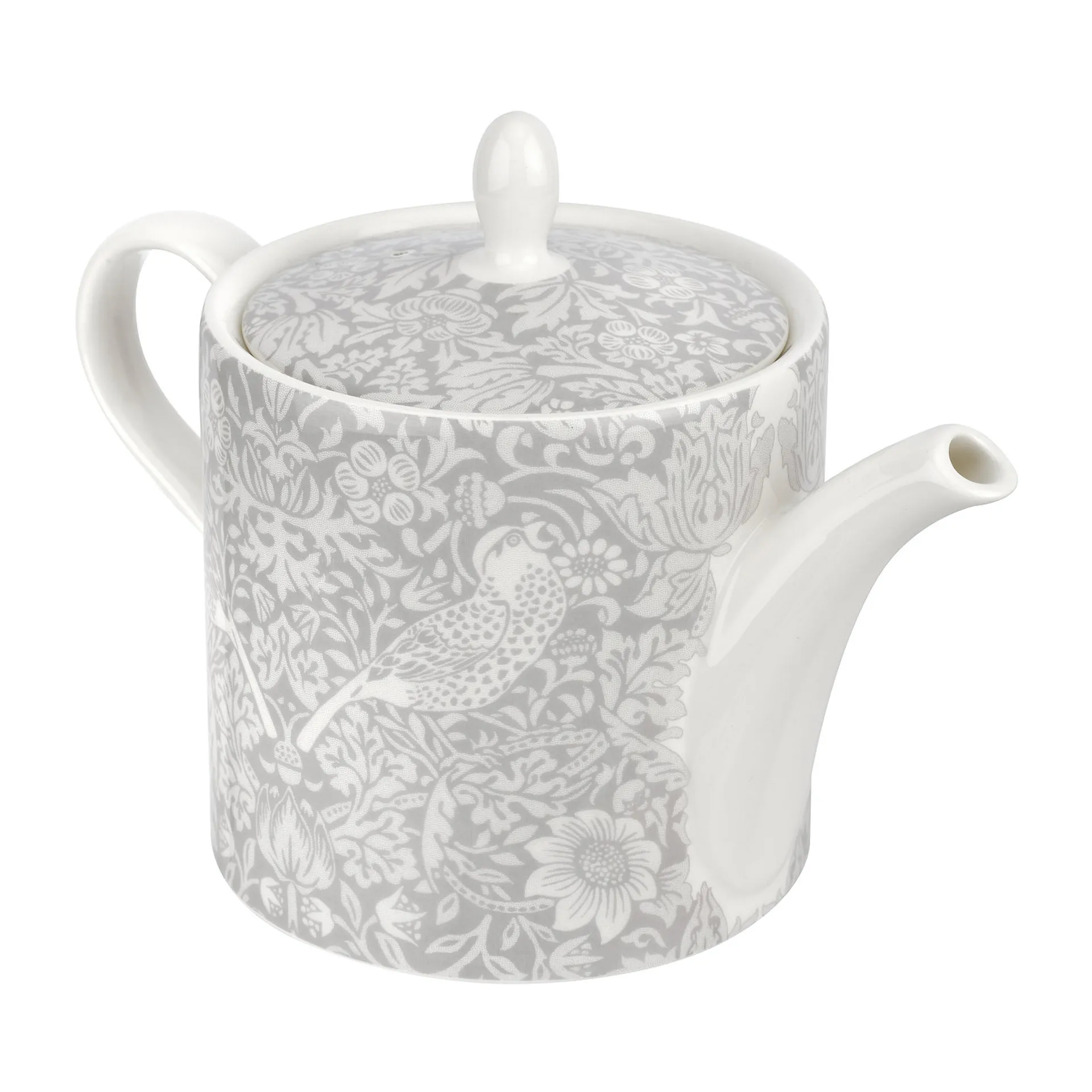 Tetera Strawberry Thief 1,1 L, Grey Spode