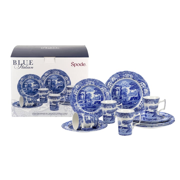 Vajilla Blue Italian, 12 piezas Spode