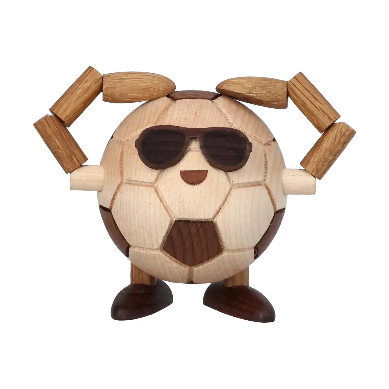 Billy Ball figura de fútbol, Beige, 8x6,5x6,7 cm Spring Copenhagen