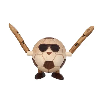 Billy Ball figura de fútbol - Beige, 8x6,5x6,7 cm - Spring Copenhagen