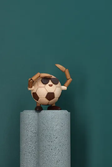 Billy Ball figura de fútbol - Beige, 8x6,5x6,7 cm - Spring Copenhagen