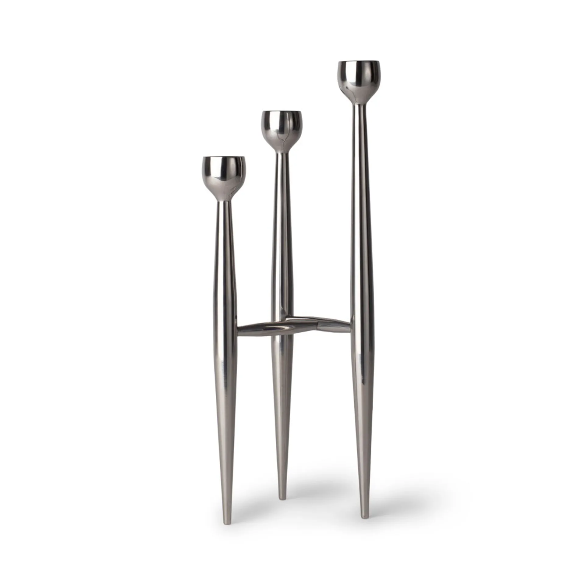 Candelabro Appollo 32 cm, Acero inoxidable Spring Copenhagen