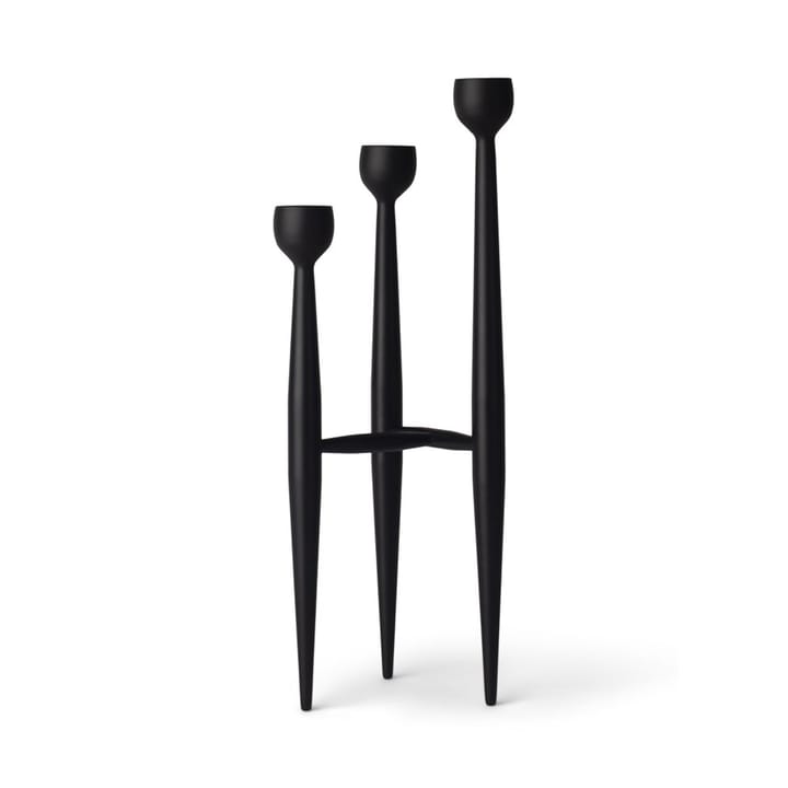 Candelabro Appollo 32 cm - Negro - Spring Copenhagen