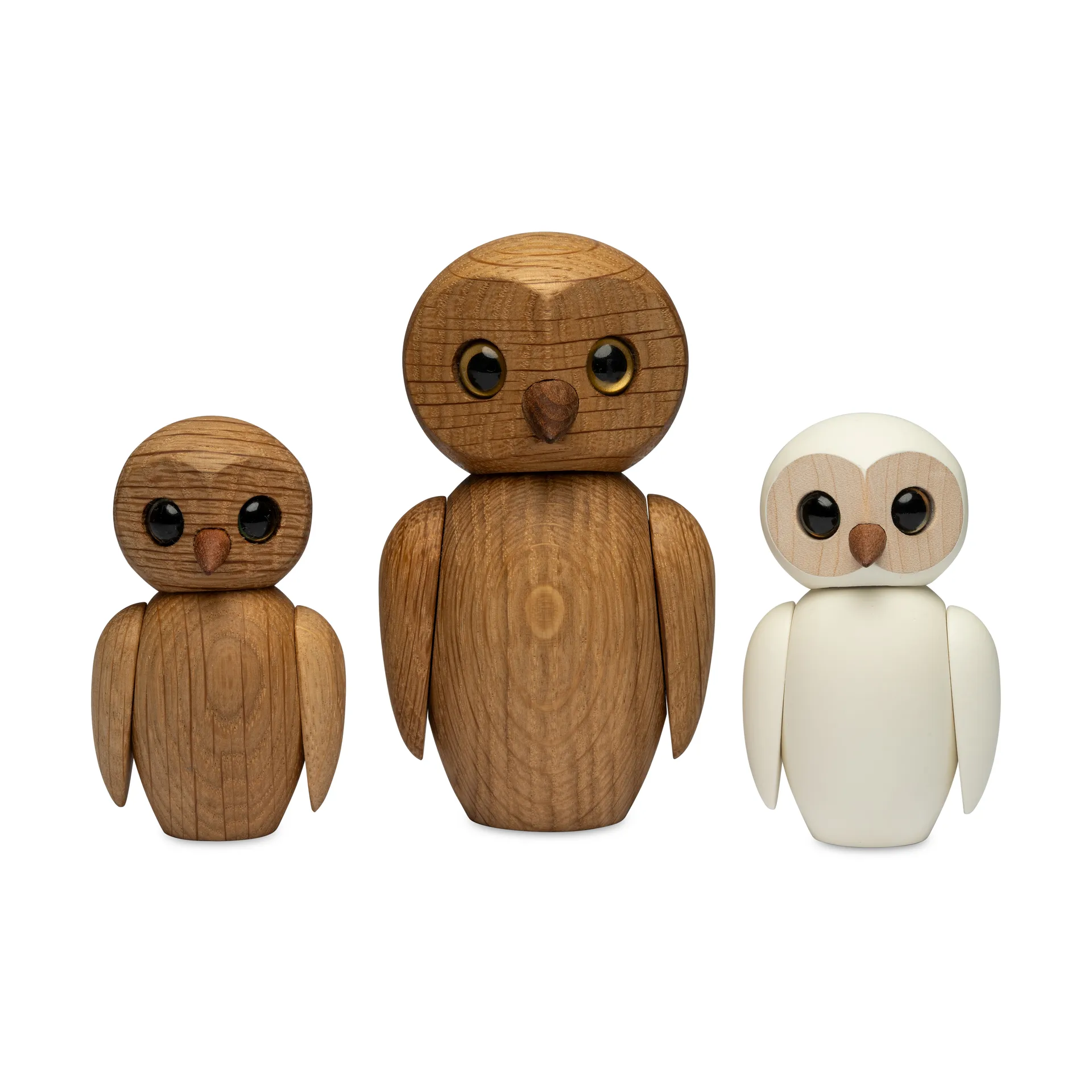 Decoración búho Wise 7 cm, Blanco Spring Copenhagen