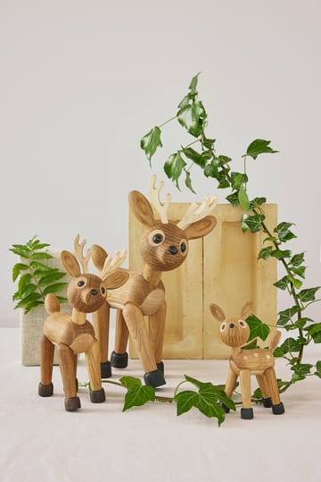 Decoración ciervo Star 26 cm - Roble - Spring Copenhagen