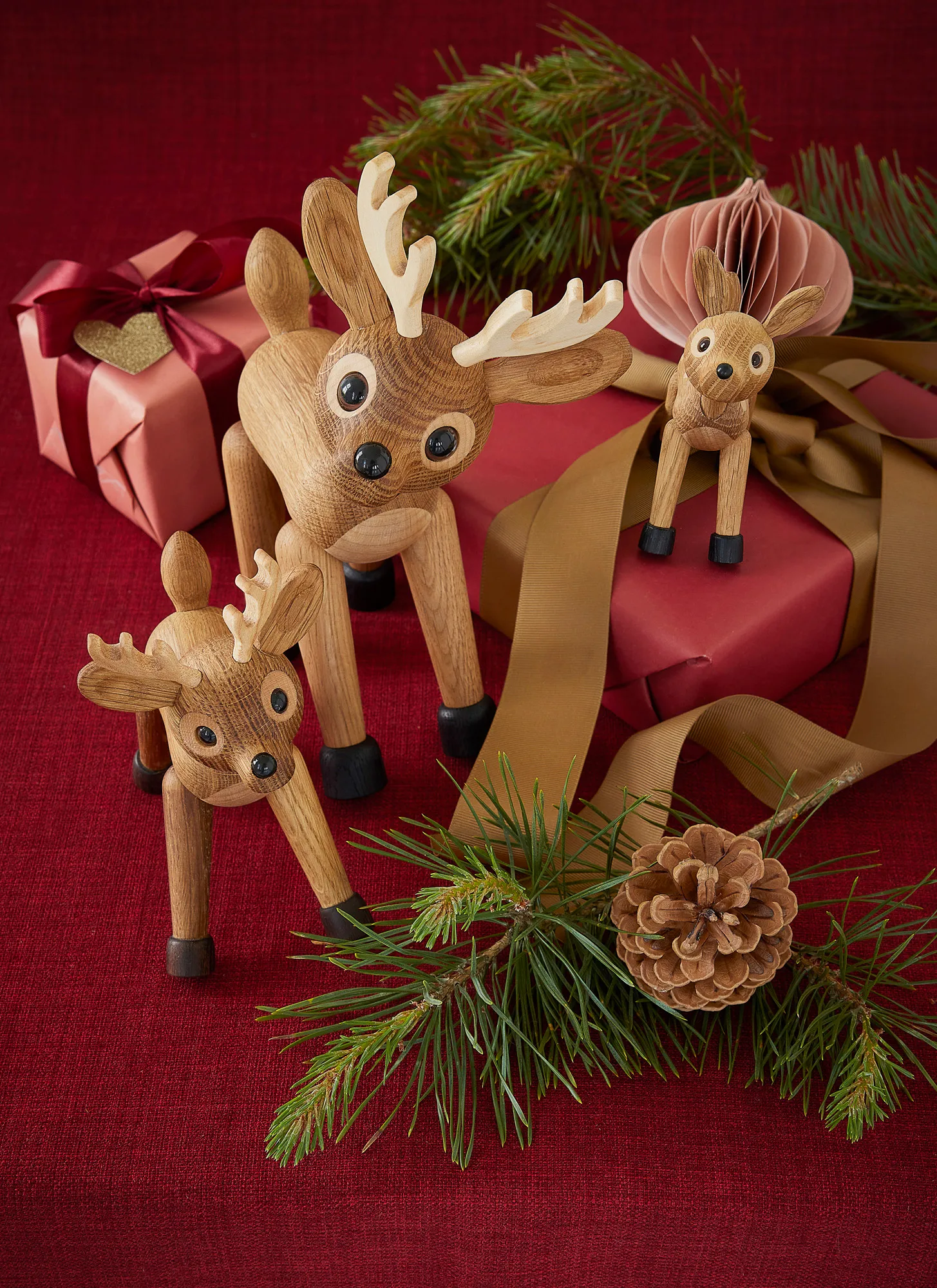 Decoración ciervo Star 26 cm, Roble Spring Copenhagen