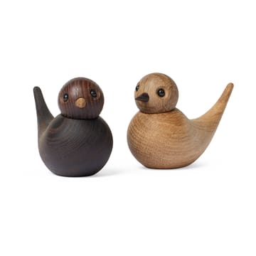 Decoración golondrina Sweeties 5,4 cm 2 piezas - Roble - Spring Copenhagen