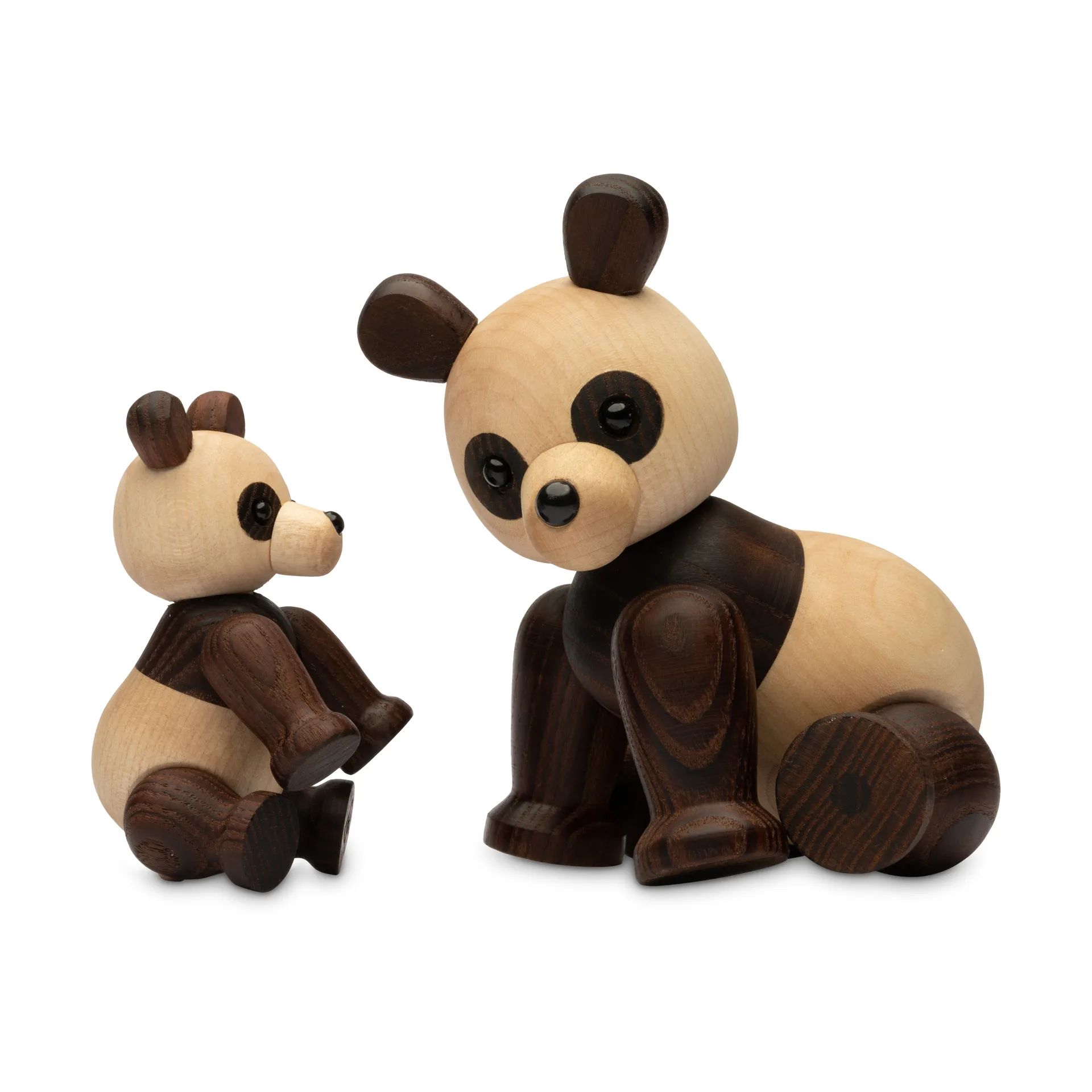 Decoración panda Pixi arce 9 cm, Marrón Spring Copenhagen