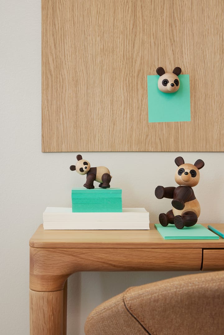 Decoración panda Pixi arce 9 cm, Marrón Spring Copenhagen