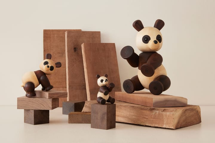 Decoración panda Pixi arce 9 cm, Marrón Spring Copenhagen