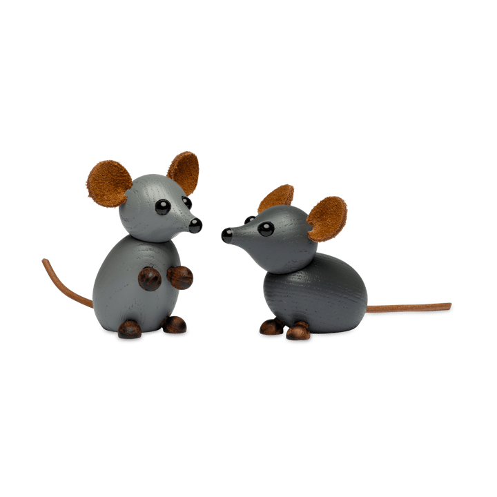 Decoración The farm mouse 7 cm, Gris Spring Copenhagen