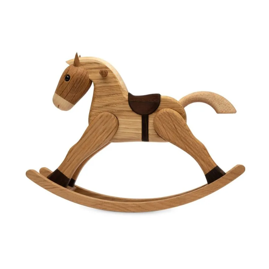 Decoración The Rocking Horse 13,5 cm, Roble, 13,5 cm Spring Copenhagen