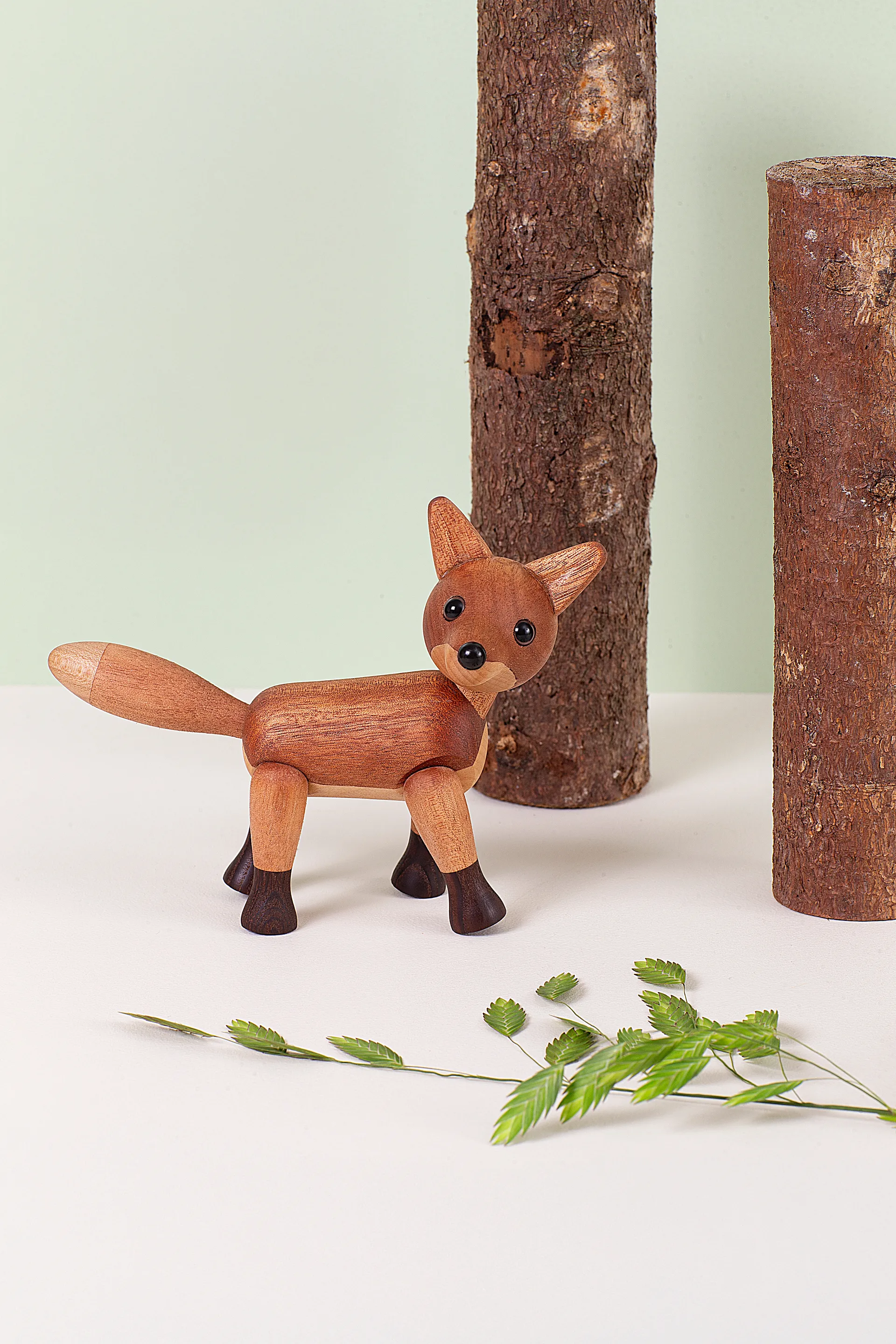 Decoración zorro Foxy 12 cm, Caoba Spring Copenhagen