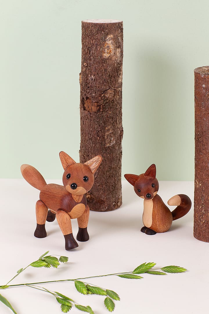 Decoración zorro Foxy 12 cm, Caoba Spring Copenhagen