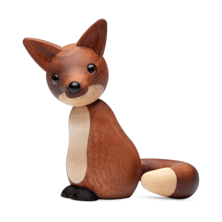 Decoración zorro Roxy 10 cm - Caoba - Spring Copenhagen