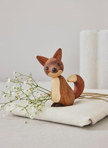 Decoración zorro Roxy 10 cm - Caoba - Spring Copenhagen