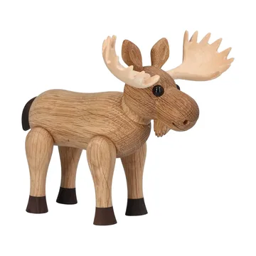 Figura alce Harald  - Beige, 15,5x13x14 cm - Spring Copenhagen