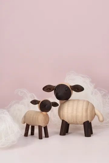 Figura cordero Will  - Beige, 6,6x9xH8,5 cm - Spring Copenhagen
