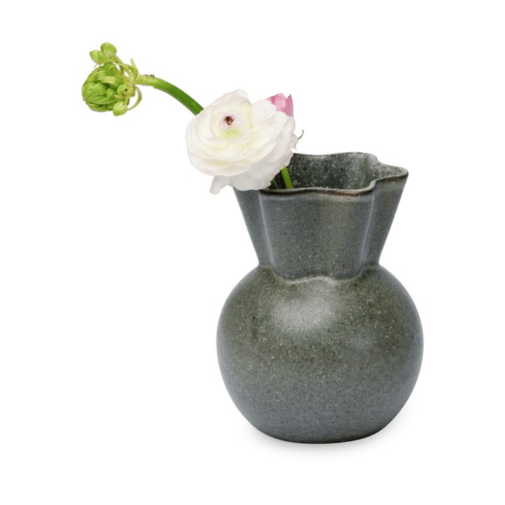 Jarrón Eva Stæhr-Nielsen 14 cm, Verde musgo Spring Copenhagen