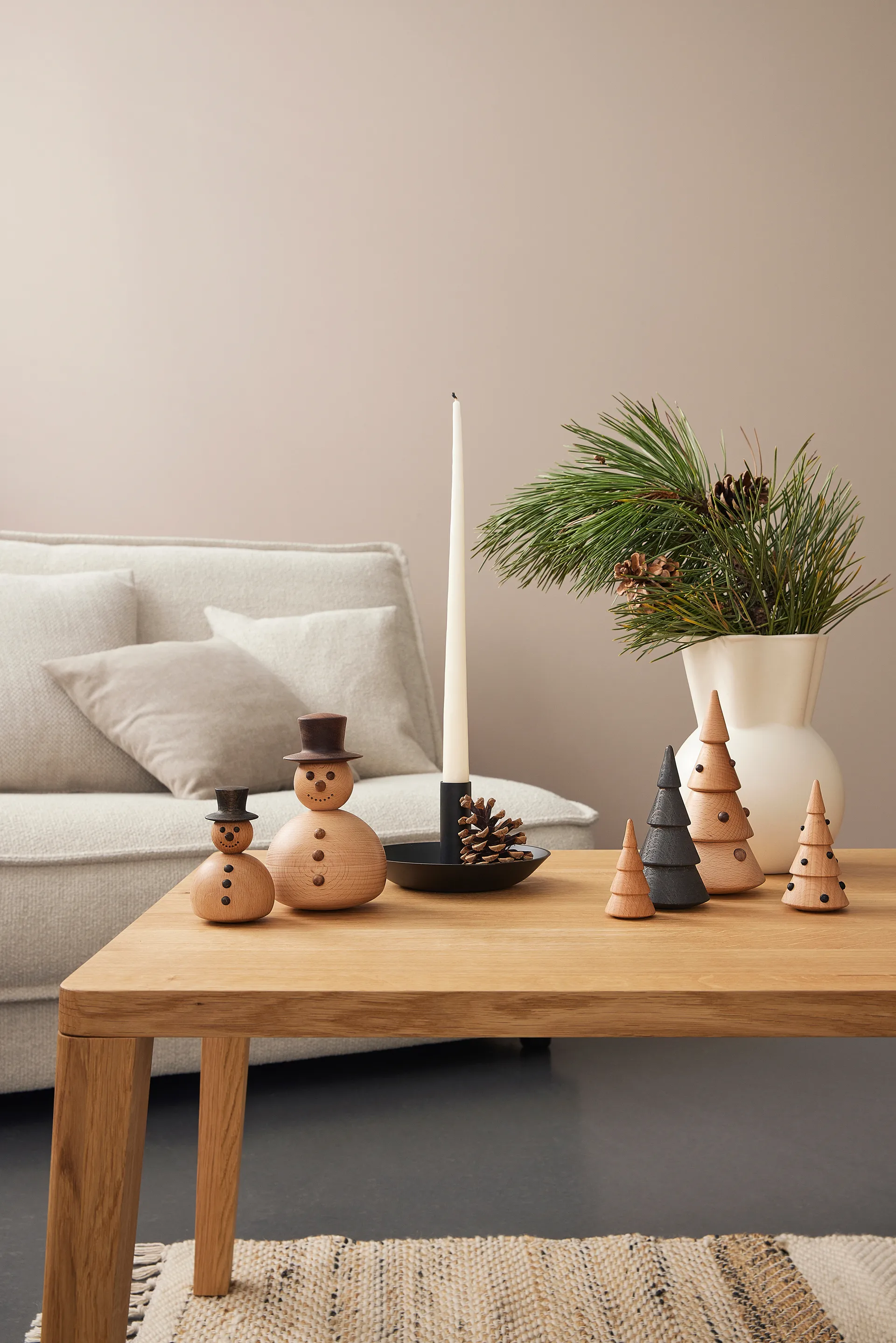 Jarrón Sweeping top, 20 cm Spring Copenhagen