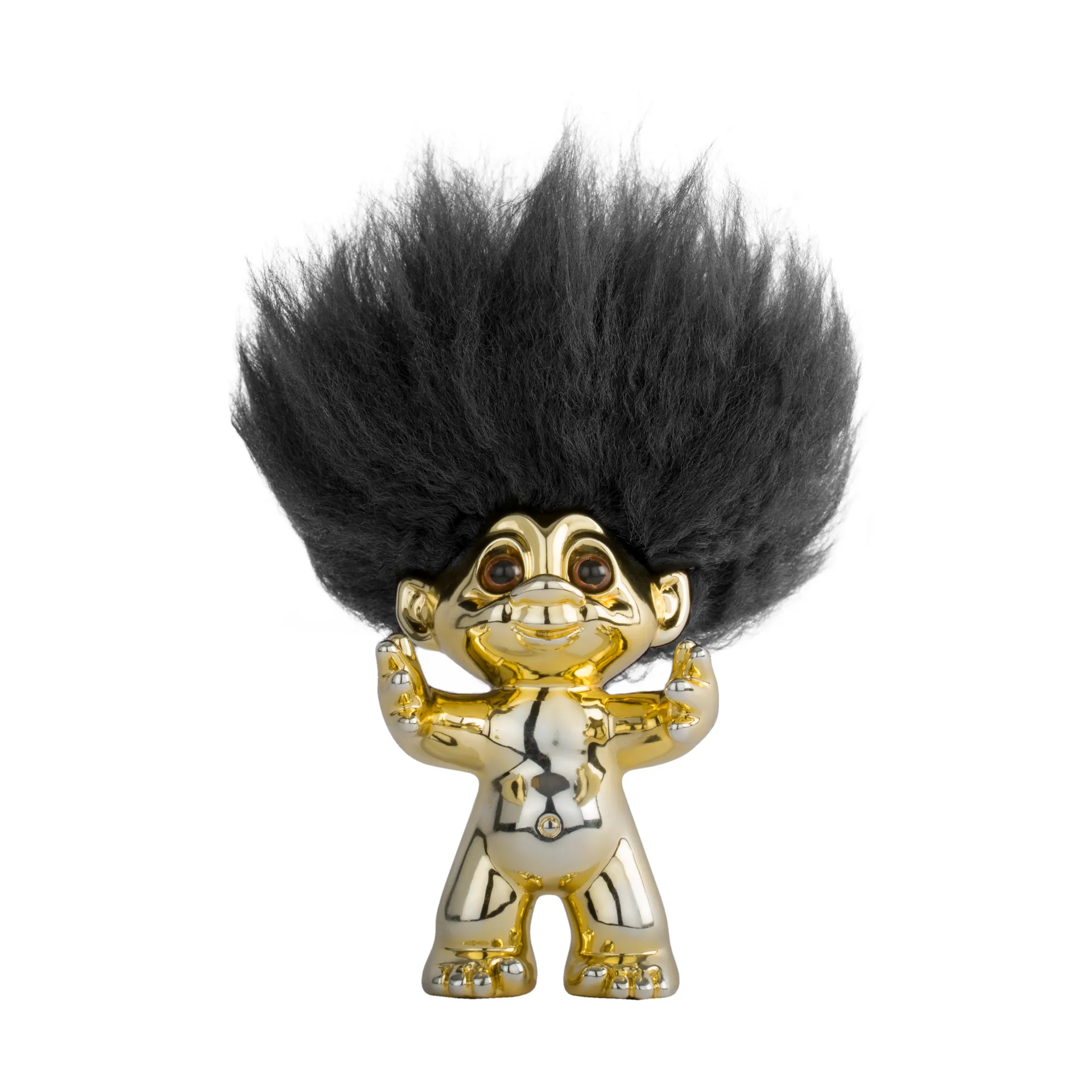 Troll de la suerte 9 cm, Latón Spring Copenhagen