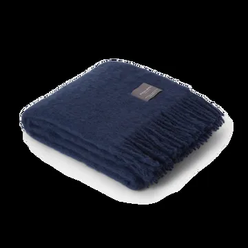 Manta de mohair - Azul marino oscuro - Stackelbergs